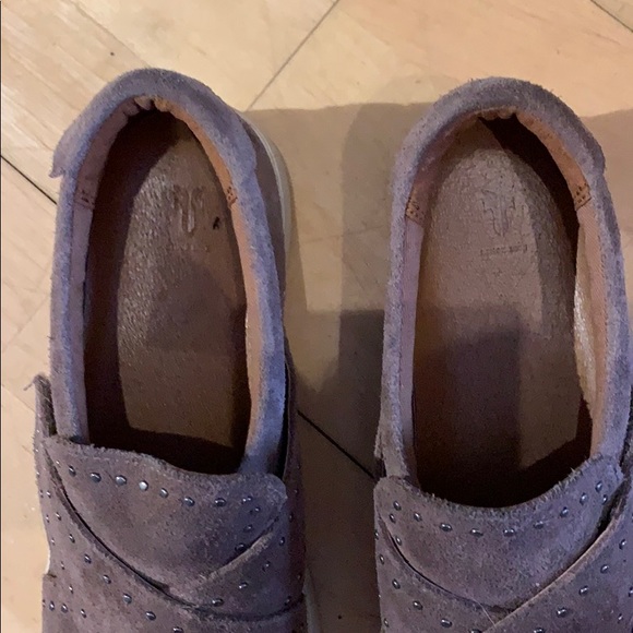 Frye Nina Studded Suede Slip-On Sneakers 8 - Picture 3 of 8